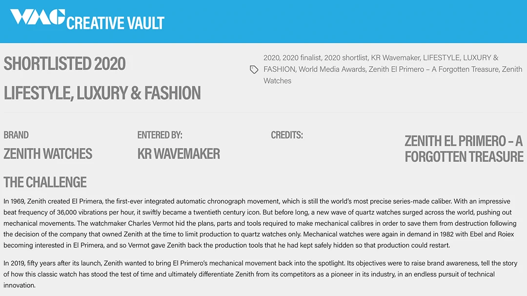 World Media Group — A Forgotten Treasure