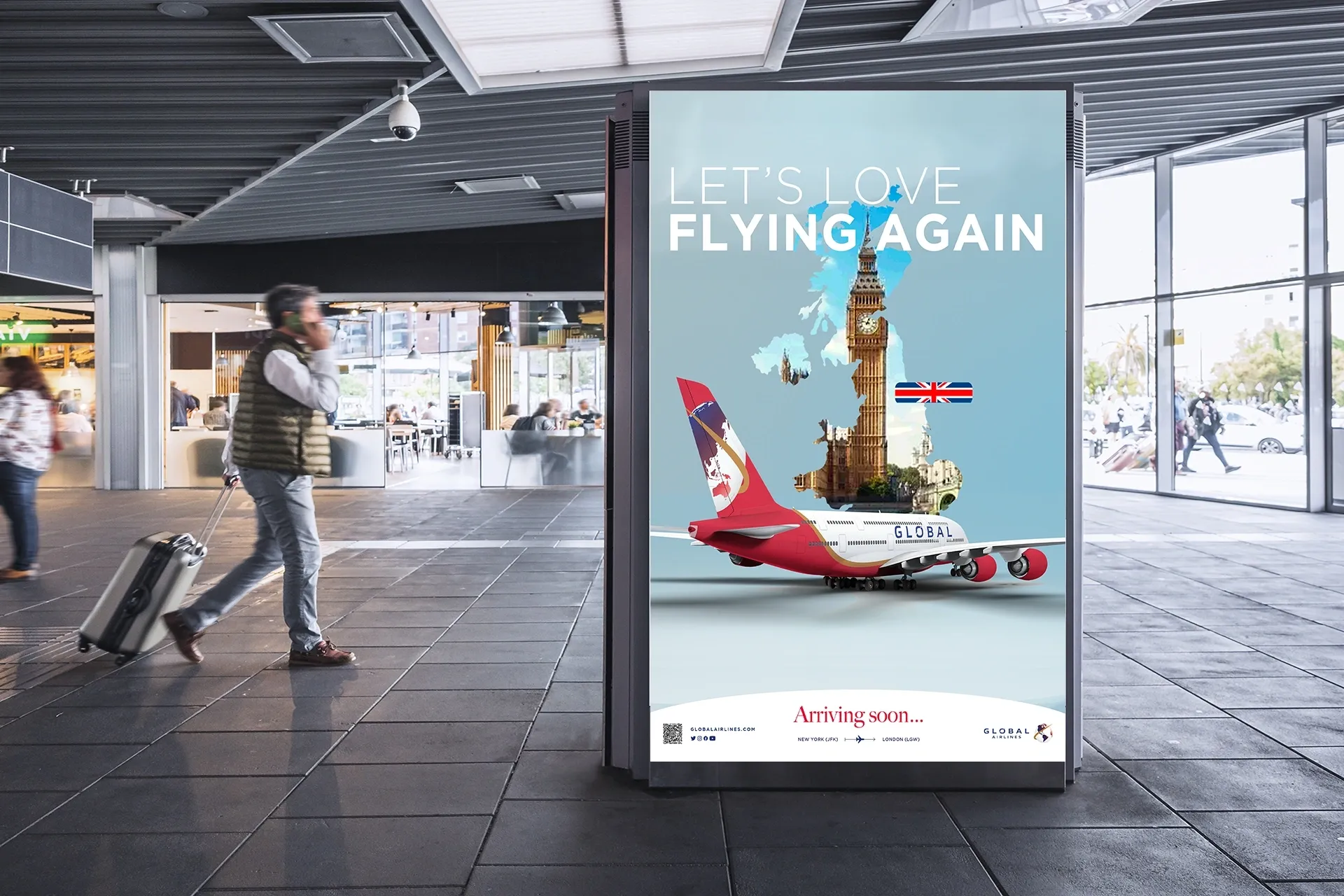 Global Airlines' Launch Advertising Campaign