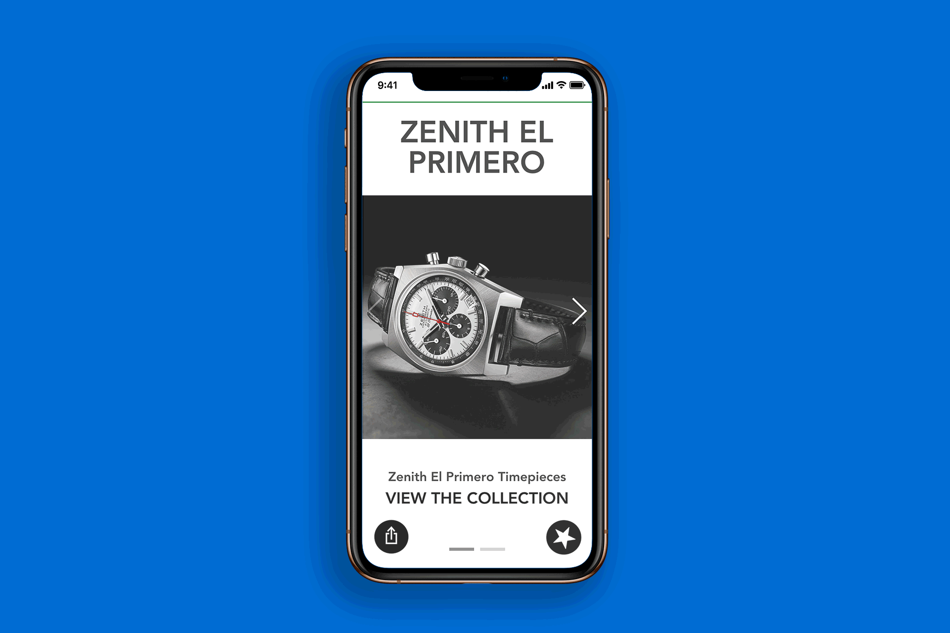 Zenith A Forgotten Treasure — Website El Primero